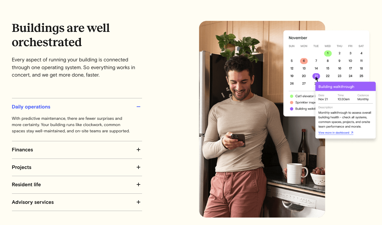 With one unified operating system for buildings, Daisy handles the hard stuff, so board members can focus on what really