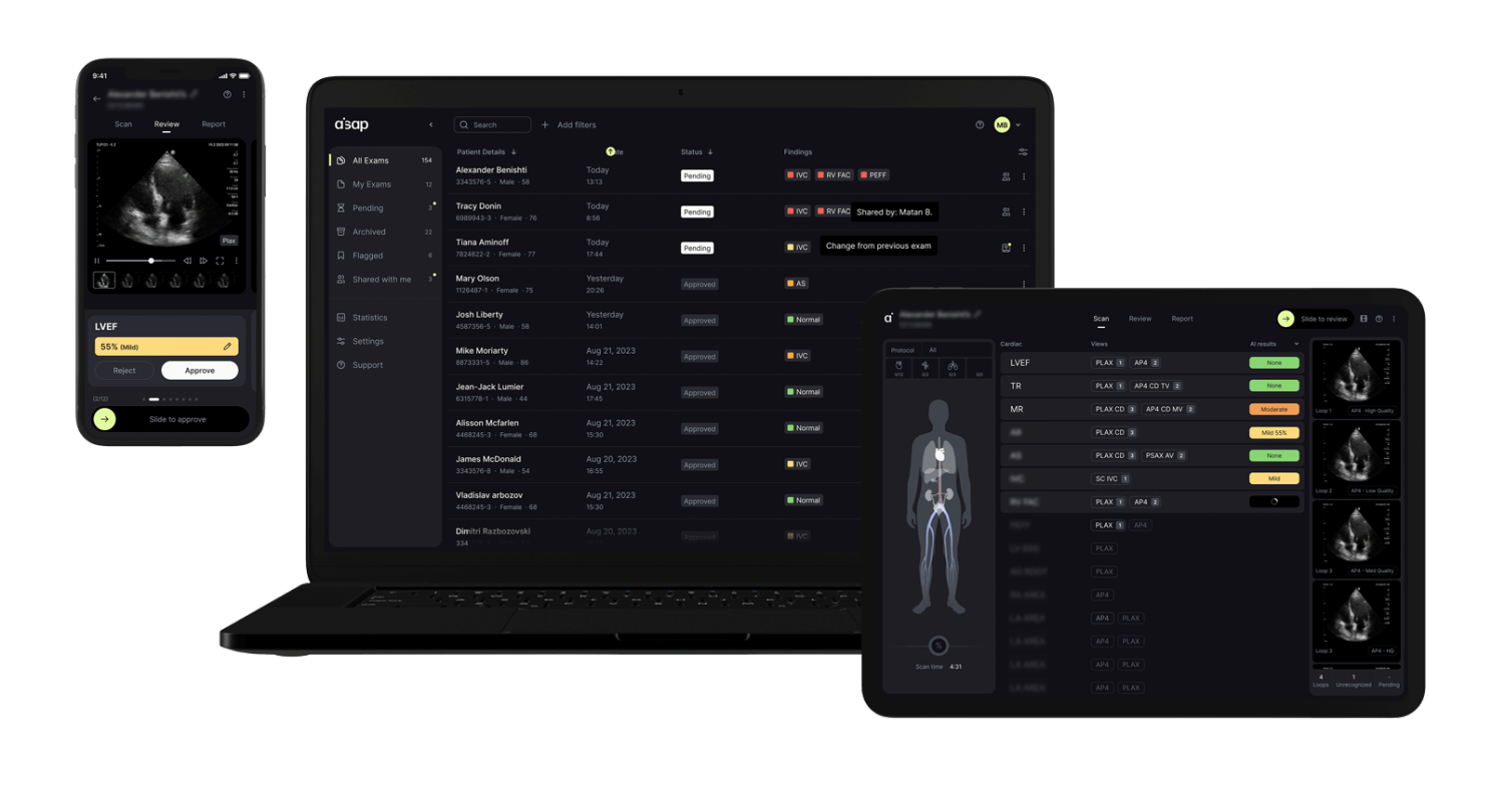 AISAP - analyzes complex cardiac ultrasounds with the precision of an expert