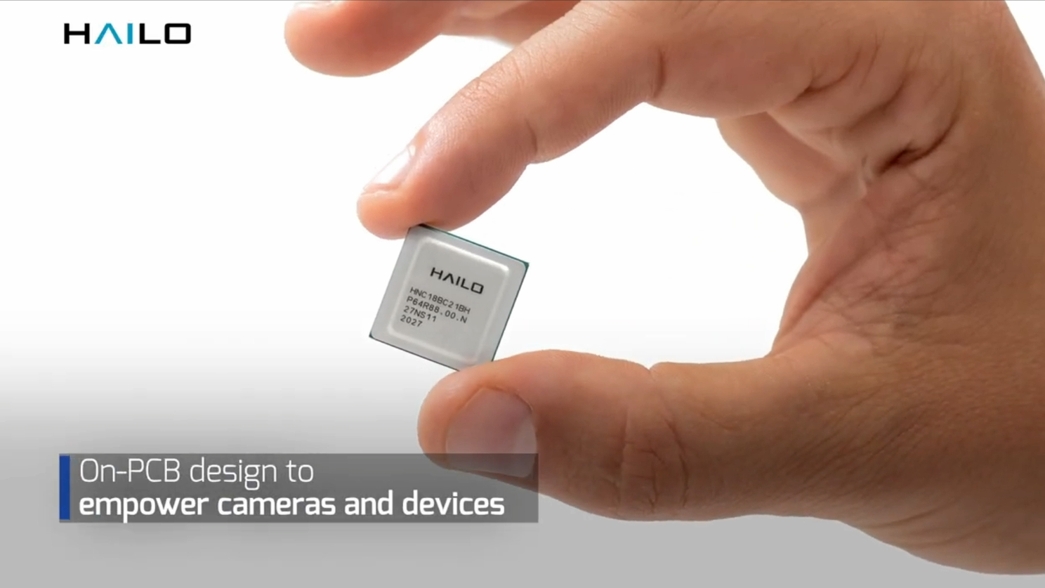 Hailo chips run complex neural networks and generative AI models locally - no cloud required
