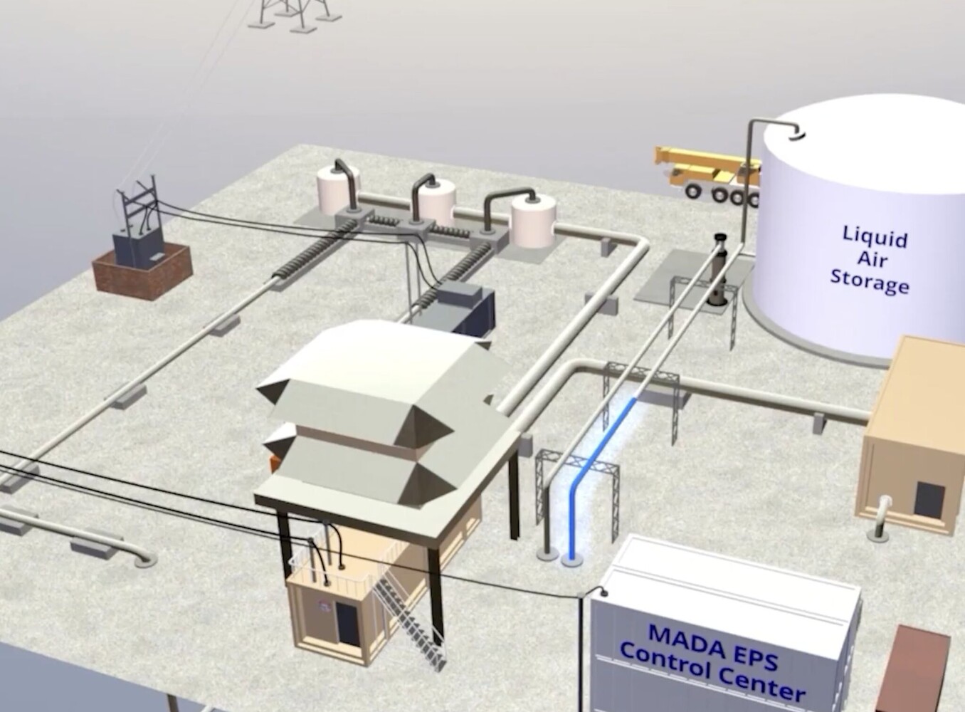 Green capacity by storing energy in liquid air - how cool is that?